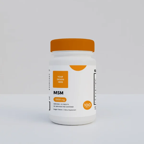 MSM 1000mg Tablets